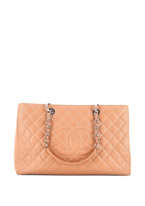 CHANEL Pre-Owned Grand Shopping Quilted Caviar XL tote bag - Neutrals
