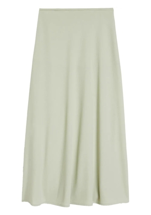 Jil Sander Flared zipped midi skirt - Green