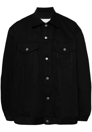 Takahiromiyashita The Soloist button-up denim jacket - Black