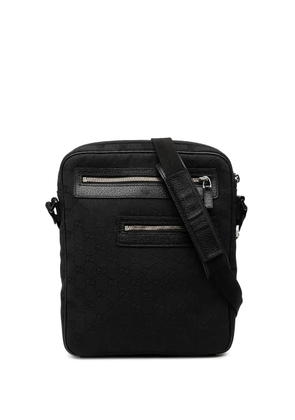 Gucci Pre-Owned 2000-2015 GG Canvas crossbody bag - Black
