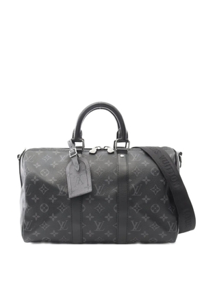 Louis Vuitton Pre-Owned 2021 Keepall Bandoulière 35 two-way duffle bag - Black