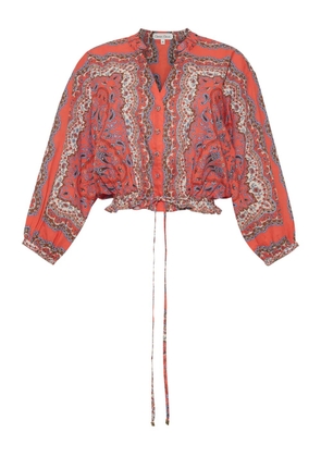 Cara Cara Perrin paisley shirt - Orange