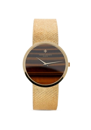 Vacheron Constantin 1970s tiger eye 36mm Watch - Brown