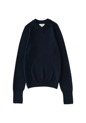 Studio Nicholson Inverness V-neck sweater - Blue