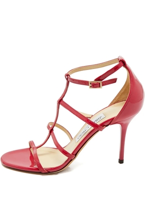 Jimmy Choo Pre-Owned straps sandals - Red