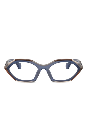 Alain Mikli geometric glasses - Blue