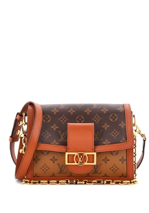 Louis Vuitton Pre-Owned Dauphine Reverse Monogram Canvas MM shoulder bag - Brown