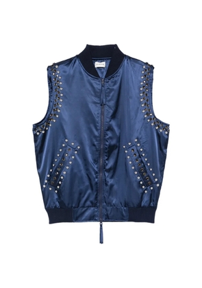P.A.R.O.S.H. stud-embellished gilet - Blue