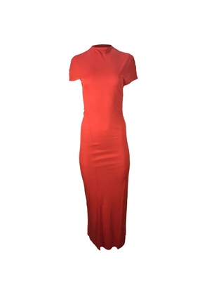 KHAITE Pre-Owned Yenza maxi dress - Red
