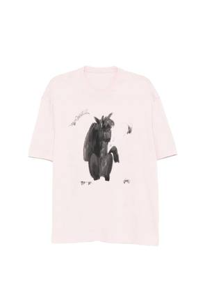 JNBY pony illustrated T-shirt - Pink