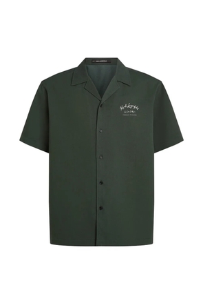 Karl Lagerfeld short-sleeve vacations shirt - Green