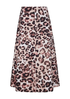 Cara Cara Aisha cheetah-print midi skirt - Neutrals