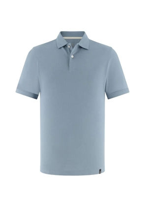 Boggi Milano logo-tag polo shirt - Blue
