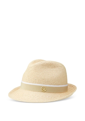 Maison Michel Hans Up hat - Neutrals