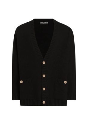 Dolce & Gabbana wool blend cardigan - Black