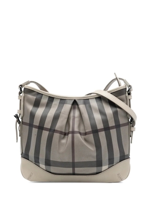 Burberry Pre-Owned 2000-2017 Smoke Check Coated Canvas Hartham crossbody bag - Brown