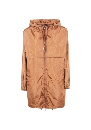 Semicouture hooded parka coat - Brown