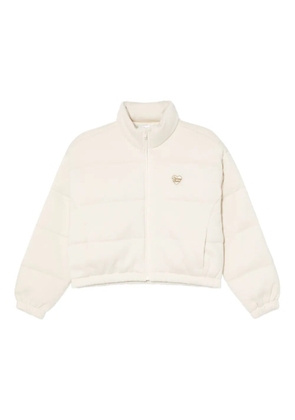 CHOCOOLATE logo-embroidered jacket - Neutrals