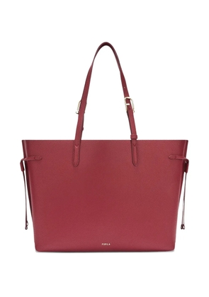 Furla large Ava leather tote bag - Red