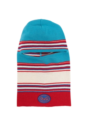 Dolce & Gabbana Pre-Owned 2000s striped balaclava - Blue