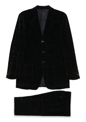 Romeo Gigli Pre-Owned 1990s patterned suit - Green