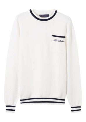 Brooks Brothers cotton sweater - White
