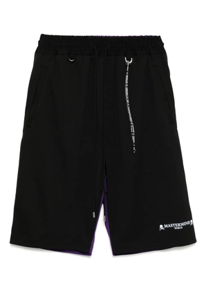 Mastermind World colour-block shorts - Black