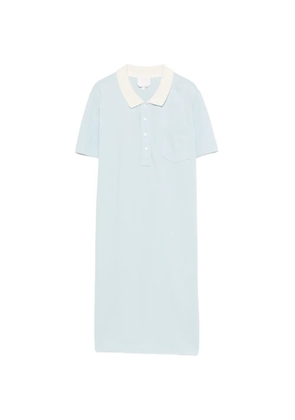 A.P.C. collared pocket polo dress - Blue