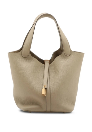 Hermès Pre-Owned 2024 Clemence Picotin Lock 22 handbag - Brown