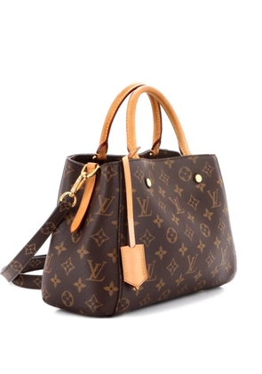 Louis Vuitton Pre-Owned Montaigne Handbag Monogram Canvas BB satchel - Brown