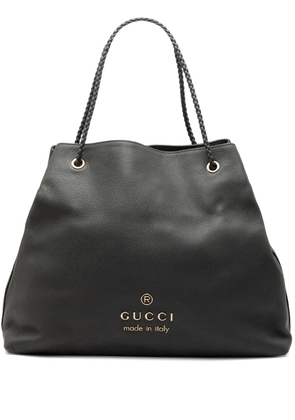 Gucci Pre-Owned 2000-2015 Large Leather Gifford tote bag - Grey