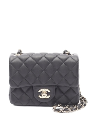 CHANEL Pre-Owned 2021 mini Classic Flap shoulder bag - Black