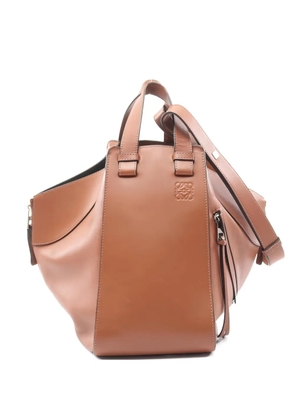 Loewe Pre-Owned 2000s medium Hammock leather tote bag - Brown