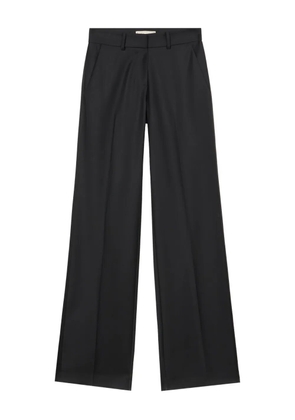 Blumarine twill trousers - Black