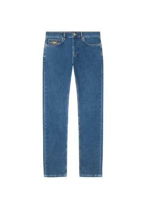 Versace medallion-pocket denim jeans - Blue