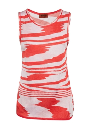 Missoni Pre-Owned knit tank top - Red
