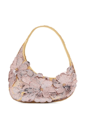 JW Pei sequin floral shoulder bag - Neutrals