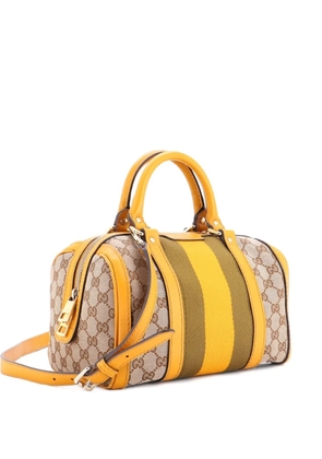 Gucci Pre-Owned Vintage Web Boston Bag GG Canvas Small satchel - Brown
