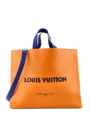 Louis Vuitton Pre-Owned Shopper Leather MM tote bag - Blue