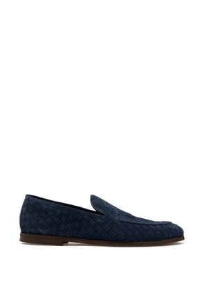 Barrett woven-design loafers - Blue