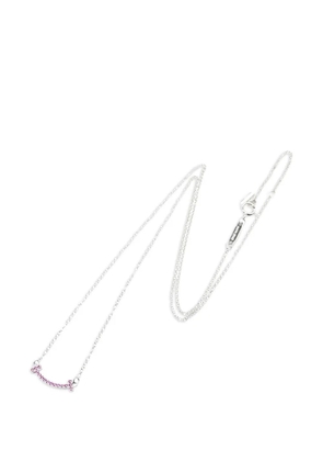 Tiffany & Co Eyewear T-Smile sapphire-embellishment necklaces - Silver