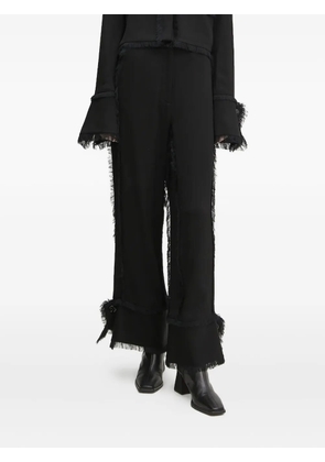 Day Birger Et Mikkelsen fringed panelled trousers - Black