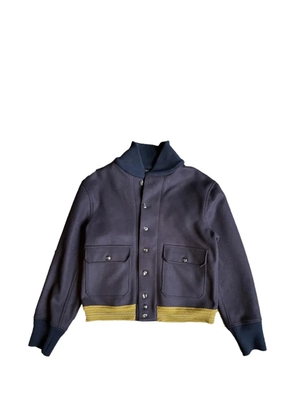 Fortela Regan flap-pocket bomber jacket - Blue