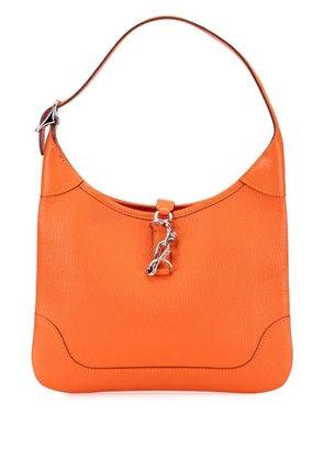 Hermès Pre-Owned 2005 Clemence Trim Duo 24 shoulder bag - Orange