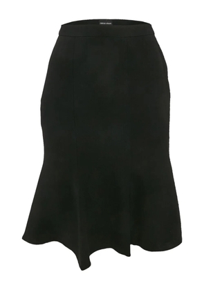 Armani Vintage silk skirt - Black