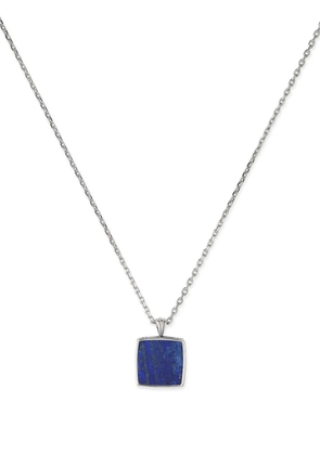 Emanuele Bicocchi Lapis amulet necklace - Silver
