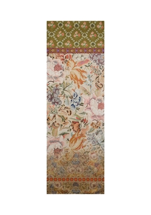 Pierre-Louis Mascia floral-pattern rectangular-shape scarf - Neutrals