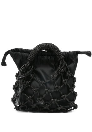 Kurt Geiger London Macramé mini bag - Black