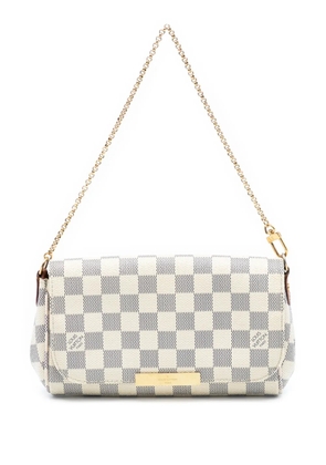 Louis Vuitton Pre-Owned 2014 Damier Azur Favorite PM satchel - White