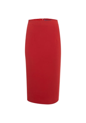 Ralph Lauren Collection Wool pencil skirt - Red